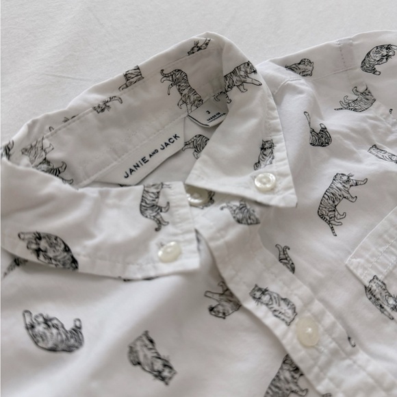 Janie and Jack Animal Print Shirt - Picture 2 of 2